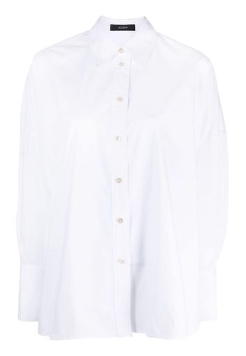 JOSEPH side-slit poplin shirt - Bianco