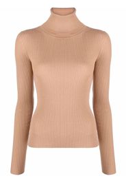 Joseph ribbed roll neck jumper - Toni neutri