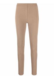 JOSEPH melange gabardine leggings - Marrone