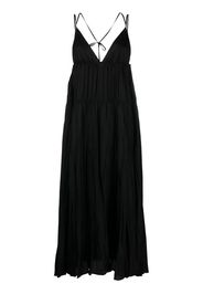 JOSEPH Darnley silk maxi dress - Nero