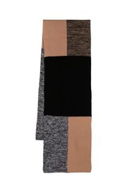 JOSEPH Sciarpa con design color-block - Nero