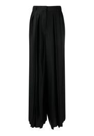 JOSEPH pleated wide-leg trousers - Nero