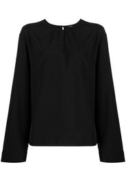 JOSEPH Blusa con arricciatura - Nero