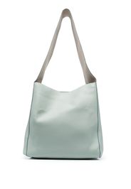 JOSEPH debossed-logo shoulder bag - Verde