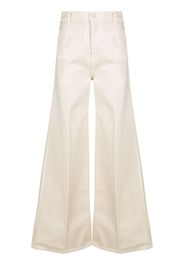 JOSEPH wide-leg denim jeans - Toni neutri