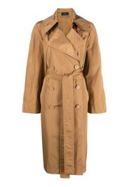 JOSEPH wide-sleeve trench coat - Marrone