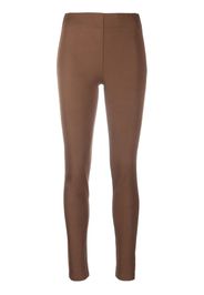 JOSEPH Leggings a vita alta - Marrone