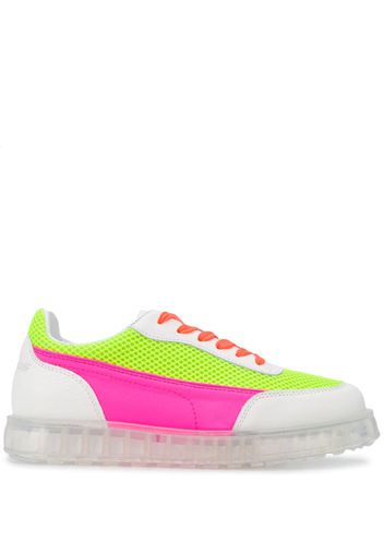 Zenith low-top neon trainers