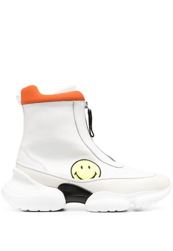 Hamlin smiley face boots