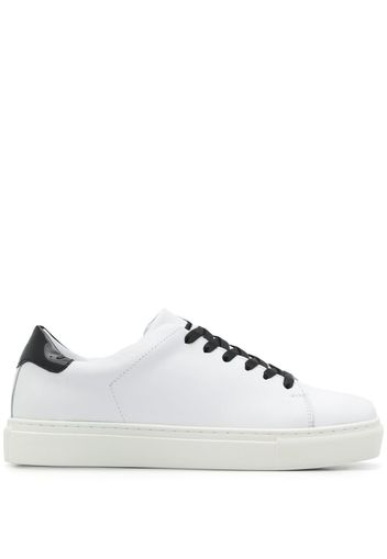 contrast trim sneakers