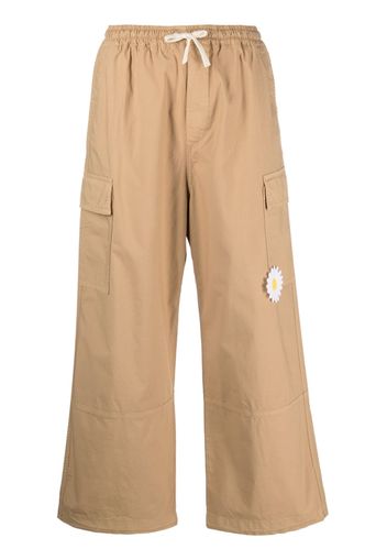 Joshua Sanders floral-motif cargo trousers - Toni neutri