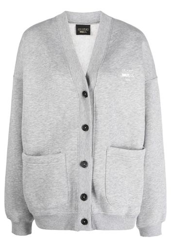 Joshua Sanders Cardigan con stampa - Grigio