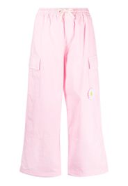 Joshua Sanders floral-motif cargo trousers - Rosa