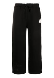 Joshua Sanders smiley-patch track trousers - Nero