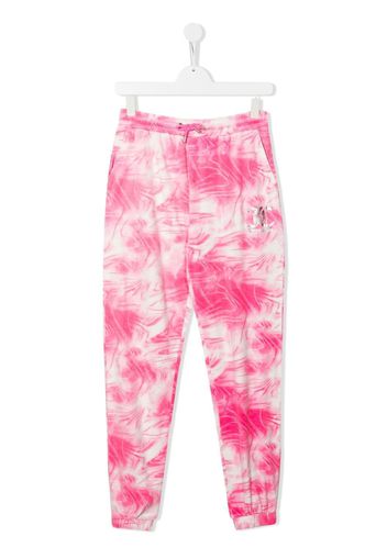 Juicy Couture Kids Leggings con stampa - Rosa