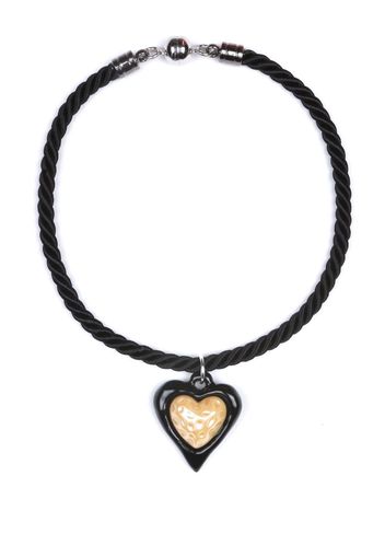 JULIETTA Choker con pendente Shocker - Nero