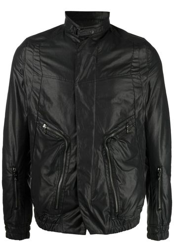 Julius Bomber con zip - Nero