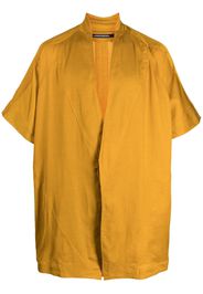 Julius oversized cape jacket - Giallo