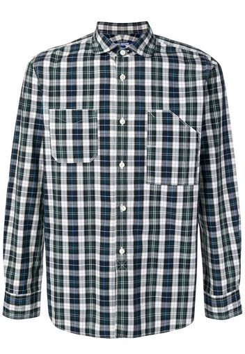 Camicia con stampa tartan