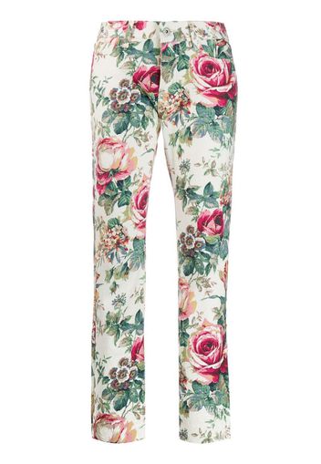 Pantaloni a fiori anni 2000