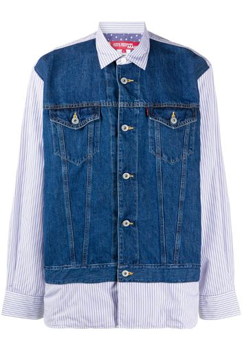 denim shirt jacket hybrid