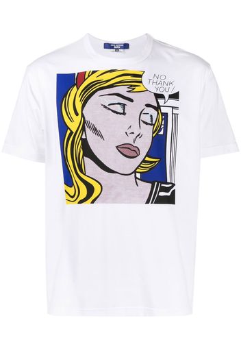 Junya Watanabe MAN T-shirt Pop Art - Bianco