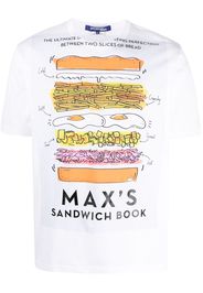 Junya Watanabe MAN T-shirt con stampa grafica - Bianco