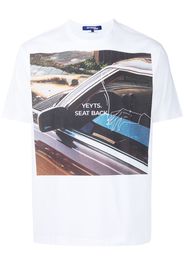 Junya Watanabe MAN T-shirt Yeyts Seat Back - Bianco