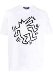 Junya Watanabe MAN Keith Haring cotton T-shirt - Bianco