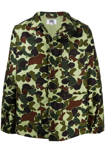 camouflage shirt jacket