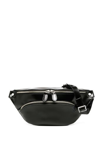 high-shine belt bag