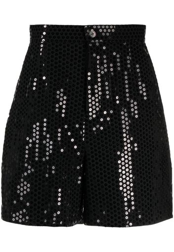 Junya Watanabe Shorts a vita alta - Nero