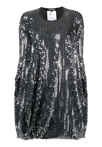 Junya Watanabe Vestito con paillettes - Argento