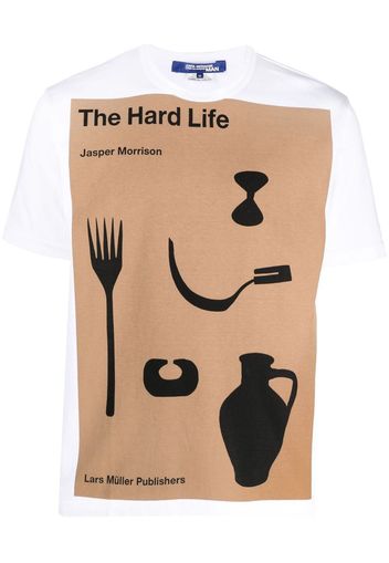 Junya Watanabe T-shirt con stampa Jasper Morrison - Bianco