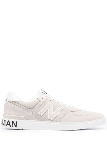 Junya Watanabe panelled low-top sneakers - Toni neutri