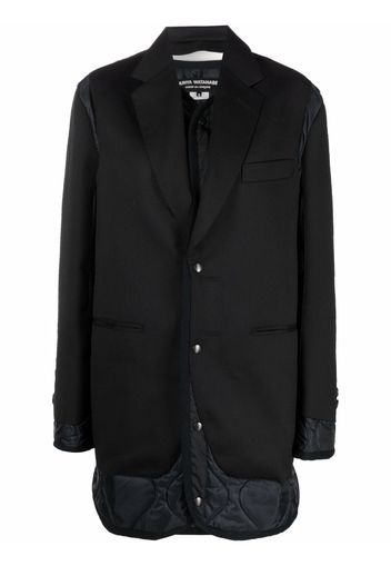 Junya Watanabe Blazer con inserti - Nero