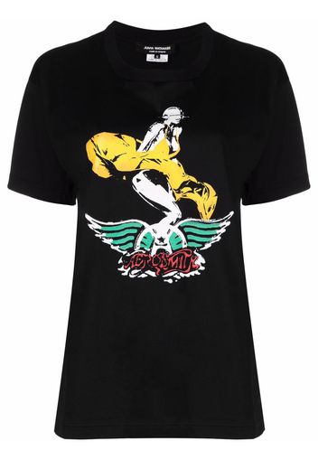 Junya Watanabe Aerosmith band t-shirt - Nero