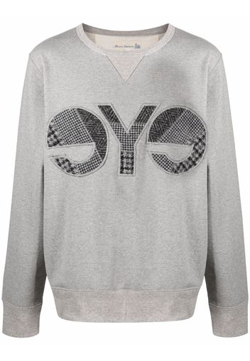 Junya Watanabe eye patchwork sweatshirt - Grigio