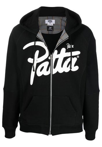 Junya Watanabe Patta zipped hoodie - Nero