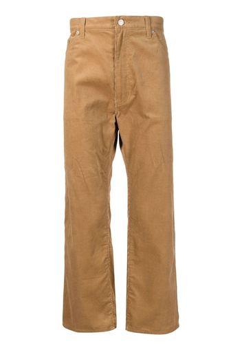 Junya Watanabe Jeans dritti crop - Marrone