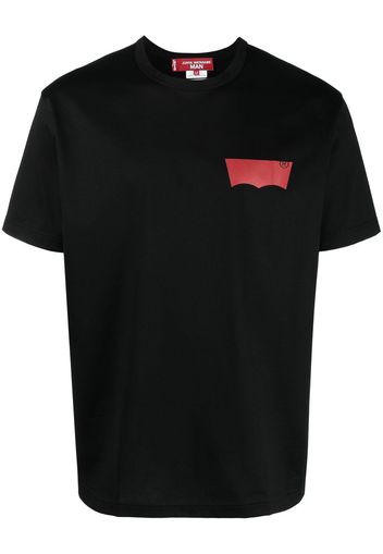 Junya Watanabe x Levi's logo-print T-shirt - Nero