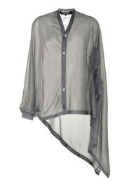 Junya Watanabe Cardigan semi trasparente - Grigio