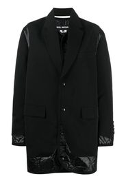 Junya Watanabe layered-design wool jacket - Nero