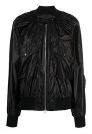 Junya Watanabe two-pocket zipped bomber jacket - Nero