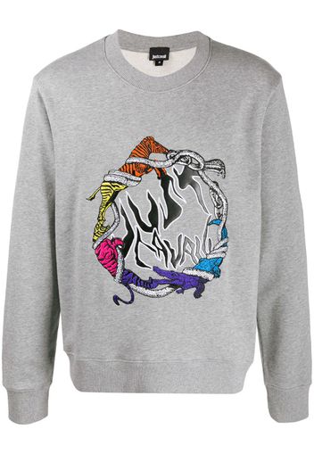 graphic print sweatshirt