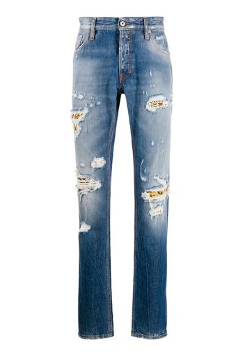 Jeans con effetto vissuto