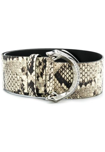 snakeskin effect belt