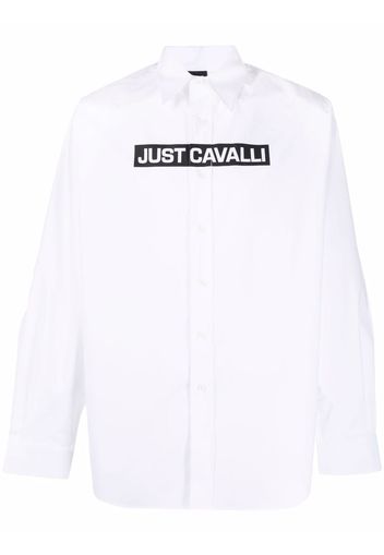 Just Cavalli Camicia con stampa - Bianco