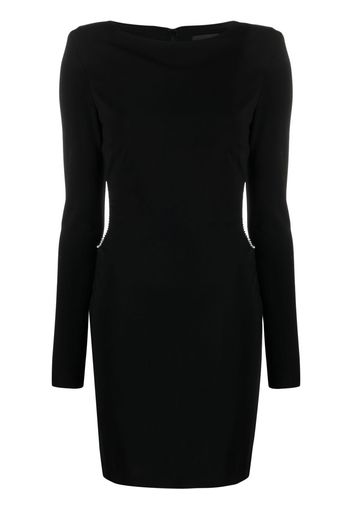 Just Cavalli cut-out mini dress - Nero