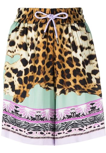 Just Cavalli Shorts con coulisse - Marrone